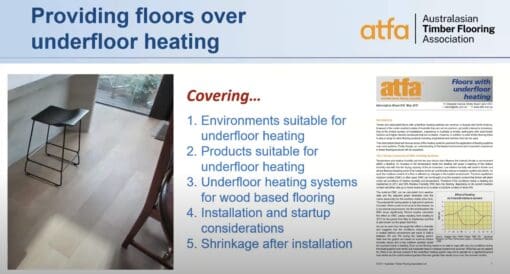 Module 33 - Underfloor heating